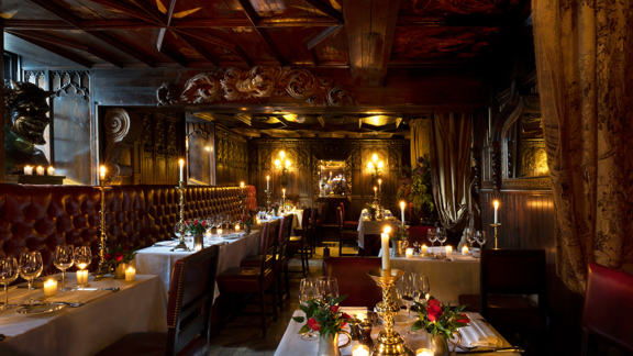 The Restaurant at The Witchery in Edinburgh