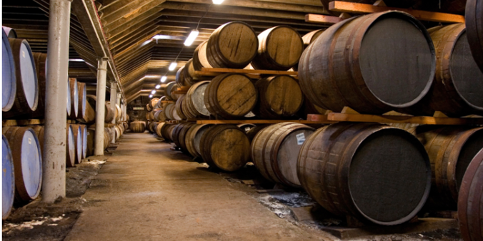 Whisky casks