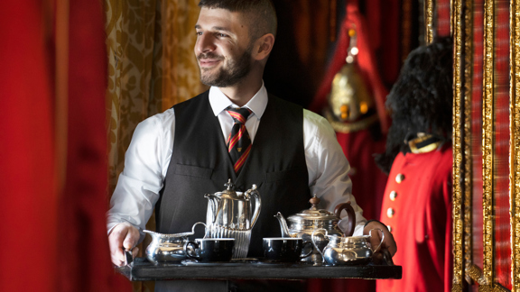 Room Service at The Witchery Edinburgh