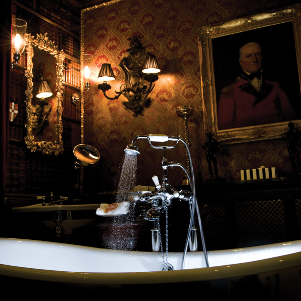 Bathroom in the Old Rectory Suite at The Witchery