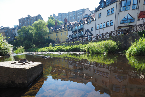 Visit the water down at Dean Village
