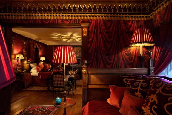 Old Rectory suite in The Witchery