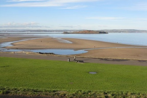 Silverknowes beach