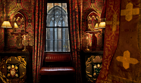 The Vestry: a Romantic, richly styled suite at The Witchery.